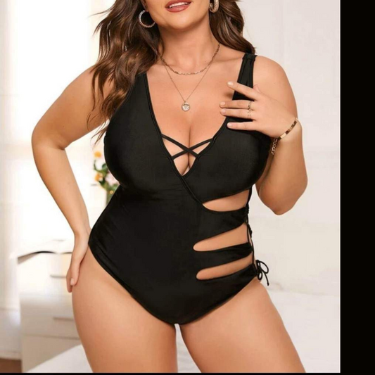 Black cut out 1 piece