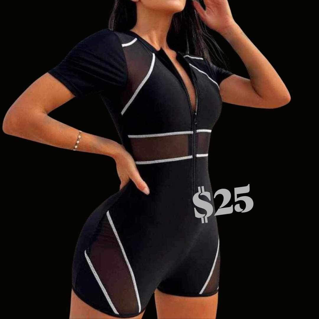 1 piece short swim