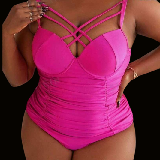 Pink 1 piece